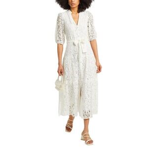NWT $420 Italian lace dress IT 44 US 6
